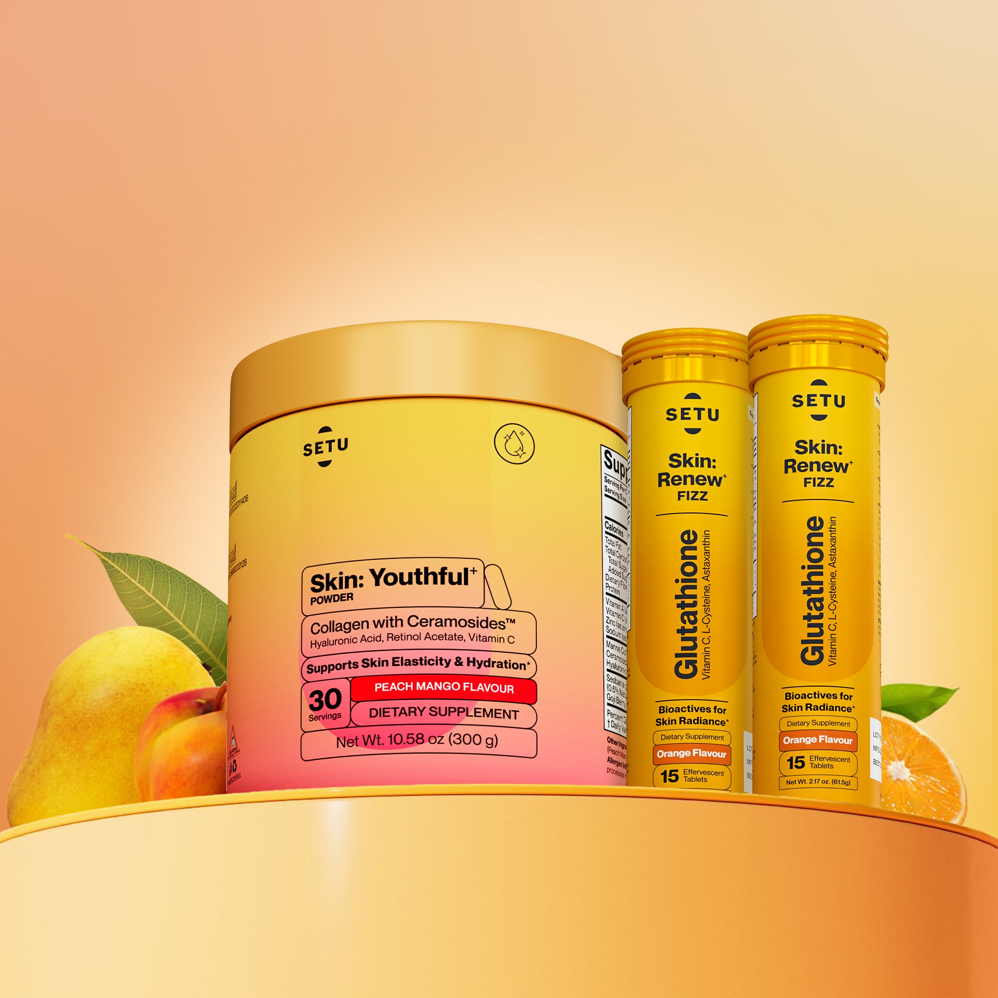 Radiant Skin Combo: Glutathione & Marine Collagen